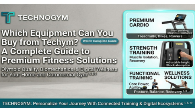 Which Equipment Can You Buy from Technogym? A Complete Guide to Premium Fitness Solutions
