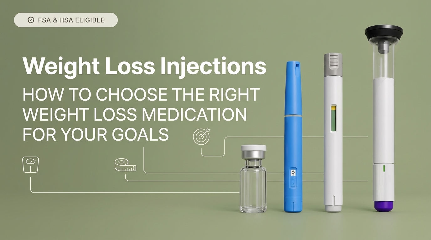 Weight Loss Injections: Guide to Choosing the Right Weight Loss Medication for Your Goals