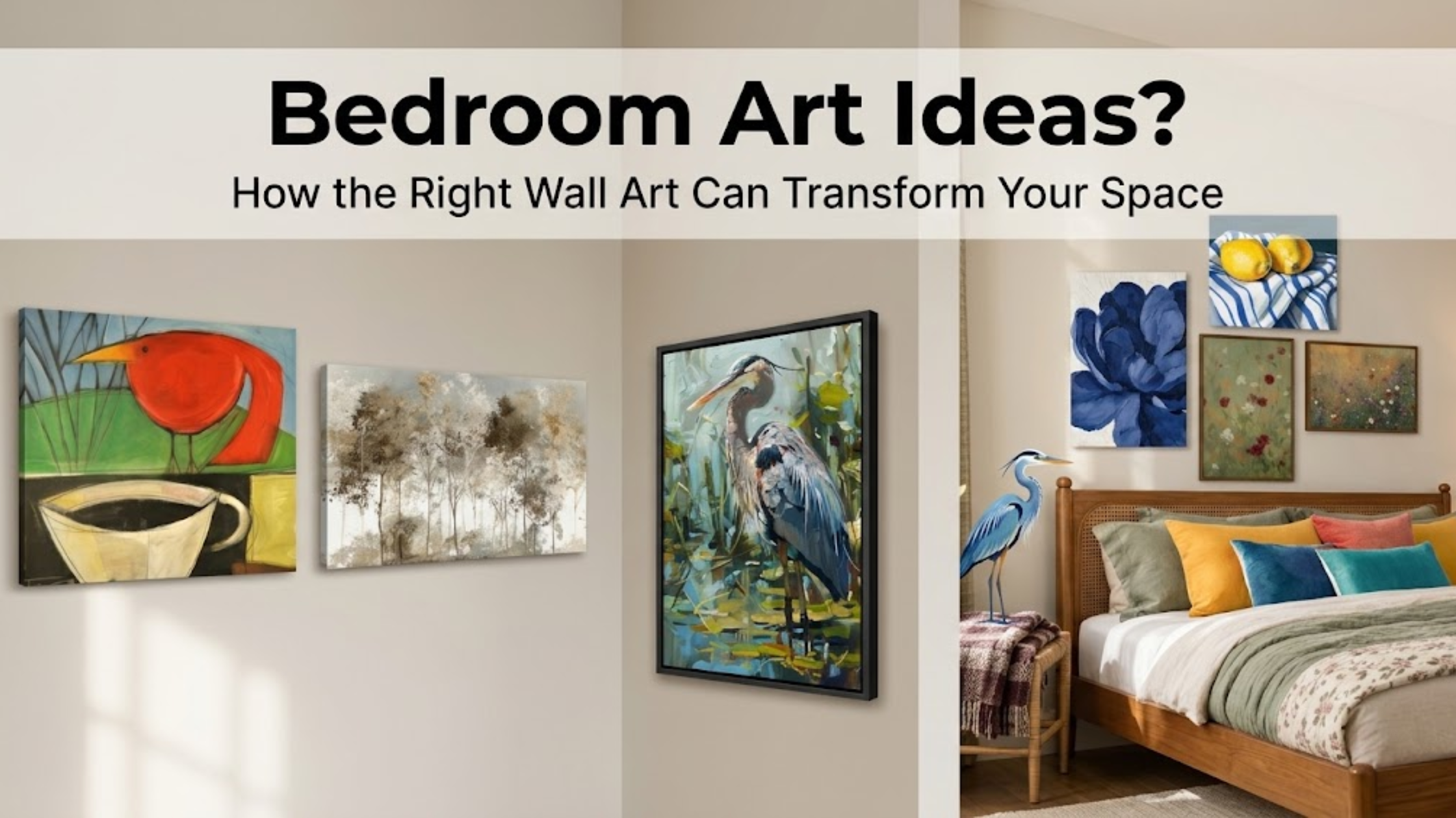 Bedroom Wall Art Ideas for Stylish and Personalized Home Decor