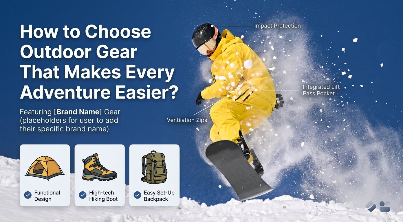 OutdoorMaster hiking and camping gear