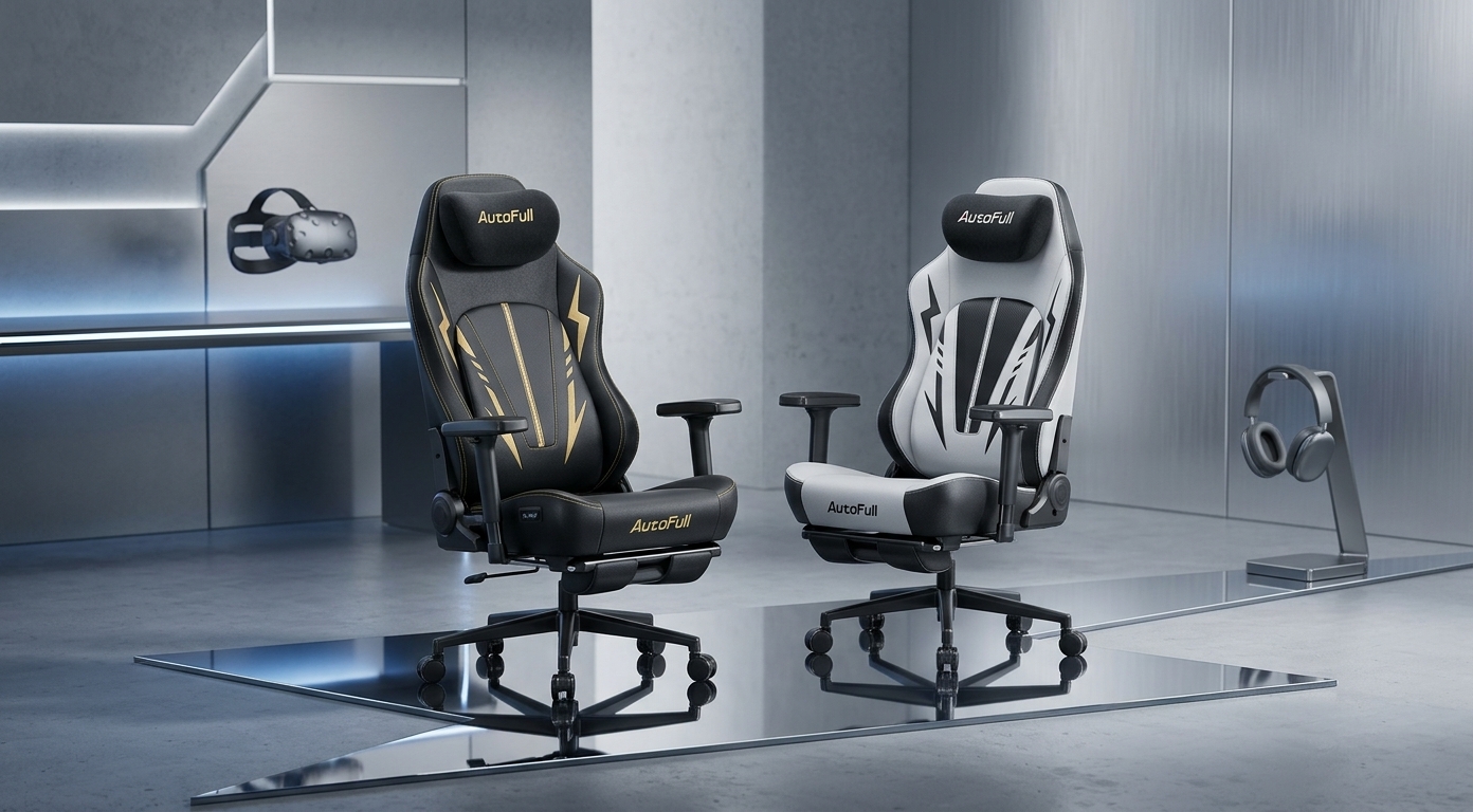 Autofull Gaming Chair, Ergonomic Gaming Chairs, Gaming Desks, and Gaming Chair Accessories